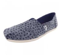 Toms - Classic Chambray Dots Wm - Damen Espadrilles - blau (navy slub), Gr. 36 EU / 5.5 US / 3.5 UK