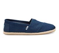 TOMS Classics Navy Linen Rope Sole 47.5