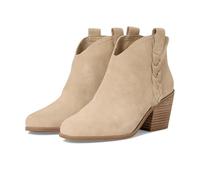 TOMS Constance Westernstiefel für Damen, Wildleder, Hellbraun, 40 EU