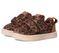 TOMS Cruz Sneaker für Jungen und Mädchen, Doppelriemen, brauner Zucker, Mini-Leopardenmuster, Mikrofaser, Größe 36, Brown Sugar Mini Leopard Mikrofaser, 3 UK Child