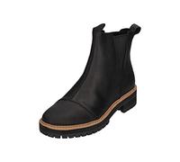 TOMS Damenstiefel Dakota Leder – Schwarz – UK 6 / EU 38.5