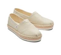 Toms Damen 10017830 Alpargata Platform Rope Natural Gr. 38
