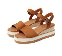 TOMS Damen 10019757 Keilsandale, Hellbraun, 41 EU