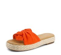 TOMS Damen Abby Slide Sandale, flame, 39 EU