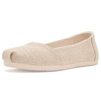 Toms Alpargata Ballet champagne tonal sparkle woven 35.5