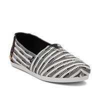 TOMS Damen Alpargata Cloudbound Flacher Slipper, Black Multi Global Woven, 37.5 EU