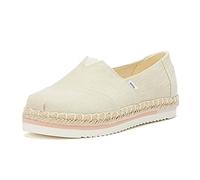 Toms Damen Alpargata Plateau RopePlatform, Natürlicher, Schwerer Köper, 42 EU