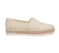 TOMS Damen Alpargata Platform Rope Flacher Slipper, Natürlicher Schwerer Köper, 39 EU