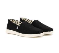 TOMS - Damen Alpargata Plus Espadrille, Kolorit Black Heritage Canvas, Größe: 38.5 EU
