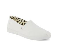 TOMS - Damen Alpargata Plus Espadrille, Kolorit White Recycled Cotton Canvas, Größe: 39 EU