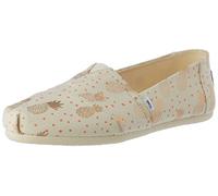 TOMS Damen Alpargata Print Flache Slipper, Ananas Natur, 35.5