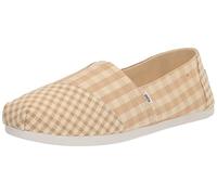 TOMS Damen Alpargata PrintLoafer Flat, braun, 43.5 EU