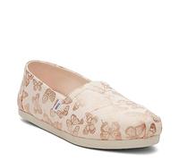 TOMS Damen Alpargata Print Flacher Slipper, Pink Buterfly, 35.5 EU