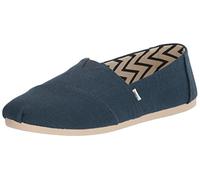 TOMS Damen Alpargata Heritage Canvas Flacher Slipper, Mallorca-Blau, 37 EU