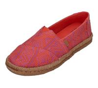 TOMS Damen - Alpargata Rope 2.0 10021885 - Flame Diamond global Woven, Größe:37 EU