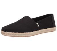 TOMS Damen Alpargata Rope Flache Slipper, Schwarz, 36 EU