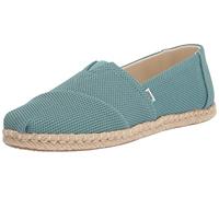 TOMS Damen Alpargata-Seil Flacher Slipper, Mineral, blau, 40 EU