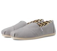 TOMS Damen Alpargata Flacher Slipper, Drizzle Grey Wide Recycled Cotton Canvas, 37 EU