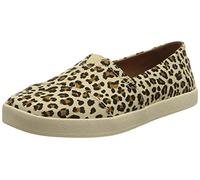 TOMS Damen Avalon Loafer Slipper, Leopard Natur, 37 EU