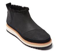 TOMS Damen Women_Boot_Water Resistant Black Oiled Nubuck/Sued Wanderstiefel, Wasserfest, Schwarz, 38 EU