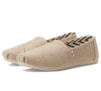 TOMS Damen Slipper Alpargata Heritage Canvas natürlich ungefärbt flach 42 EU