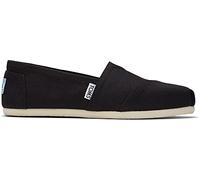 Toms Damen Canvas Classics Slip-On, Schwarz Leinen, 36.5 EU