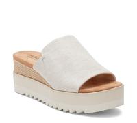 TOMS Women's, Diana Mule Sandal - Wide Width, Natürlich, 7.5 Wide