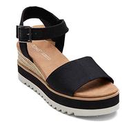 TOMS Damen Diana Sandale, black, US 8,5
