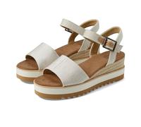 TOMS Damen Diana Sandale, Natürliche Garnfarbe, 6 Wide