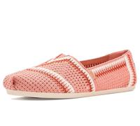 TOMS - Women's Alpargata Espadrilles - Sneaker, Gr. 38.5, braun (MediumPinkCroched)
