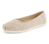 Toms Alpargata Ballet fog textured melange 38
