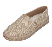 TOMS Damen Espadrilles - Alpargata Rope 2.0 10021817 Oatmeal Diamond, Größe:41 EU