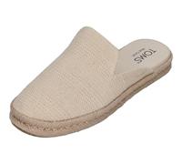 TOMS Damen Espadrilles Santiago Mule 10021862 - Natural undyed metallic, Größe:37 EU