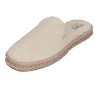 TOMS Damen Espadrilles Santiago Mule 10021874 - Light Sand Suede, Größe:38 EU