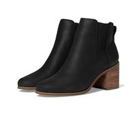 TOMS Damen Evelyn Chelsea Boot, Schwarzes Leder, 36 EU