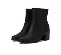 TOMS Damen Evelyn Halblange Stiefel, Schwarzes Leder, 38 EU