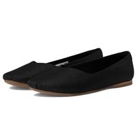TOMS Damen Gemma Ballerinas, Schwarzes schweres Segeltuch, 37.5 EU