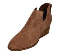 TOMS Damen GwenAnkle Boot, Braunes Sugar-Wildleder, 41 EU