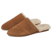 TOMS Damen Jade Mule, Braunes Wildleder-Kunstfell, 38.5 EU