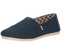 TOMS Damen Jugend Luca Slip On Sneaker, Dark Indigo Heritage Canvas, 45 EU