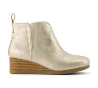 TOMS Damen Keil-Bootie mit Reißverschluss, Ergonomische Passform & Strapazierfähige Laufsohle, Elegantes Design