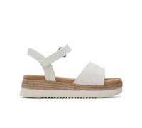 TOMS Mädchen Diana Keilsandale, Natürliche Garnfarbe, 37.5 EU