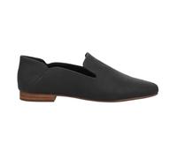 TOMS Damen Lara Flacher Slipper, Schwarzes Leder, 37 EU