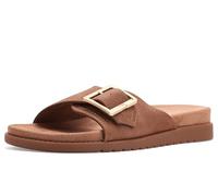 TOMS Marin Slide Textile Damen Sandalen In Beige