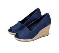 TOMS Damen, Michelle Sandal, Marineblau/Denim, 38 EU