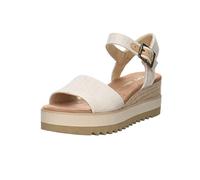 TOMS Damen Sandalen aus robustem Segeltuch, ultimativer Komfort mit OrthoLite Innensohle, verstellbarer Knöchelriemen, stilvoll und langlebig