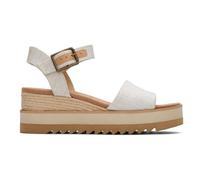 TOMS Damen Sandalen - Robustes Segeltuch, Komfortable OrthoLite Innensohle, Verstellbare Passform, Zuverlässige Sicherheit