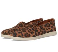 TOMS Damen-Slipper Alpargata Plus Brown Sugar Leopard Leder Größe 40 EU