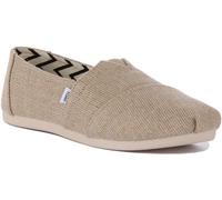 Toms Shoes Espadrilles Damen – Ökologisches Canvas & innovatives Recyclingmaterial – Beige Größe 36