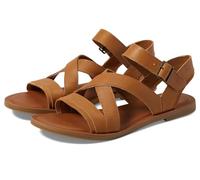 TOMS Damen Sloane Flache Sandale, Hellbraunes Wildleder, 42.5 EU